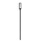 Z-Lite Aura 1 Light Outdoor Post Mounted Fixture, 8in. W x 119.75in. H, Black 5013PHBR-5009P96-BK - alternate 4